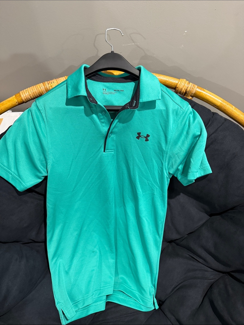 Under Armour Men's Teal Green Performance Polo